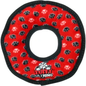 Tuffy Ultimate Ring Red Paws