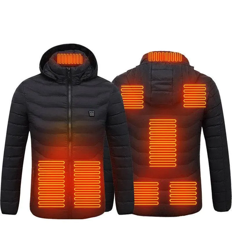 USB Heated Jacket for Men - Winter Fashion