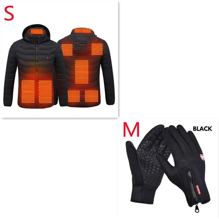 USB Heated Jacket for Men - Winter Fashion