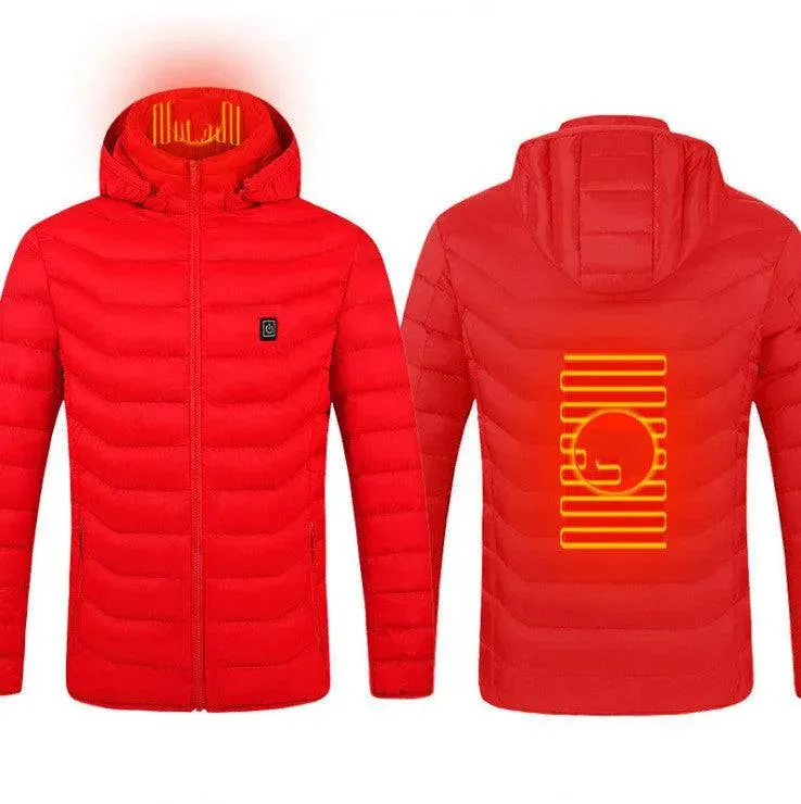 USB Heated Jacket for Men - Winter Fashion