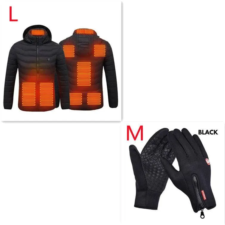 USB Heated Jacket for Men - Winter Fashion