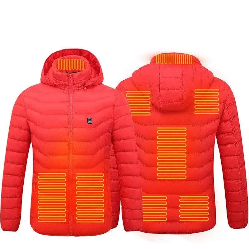 USB Heated Jacket for Men - Winter Fashion